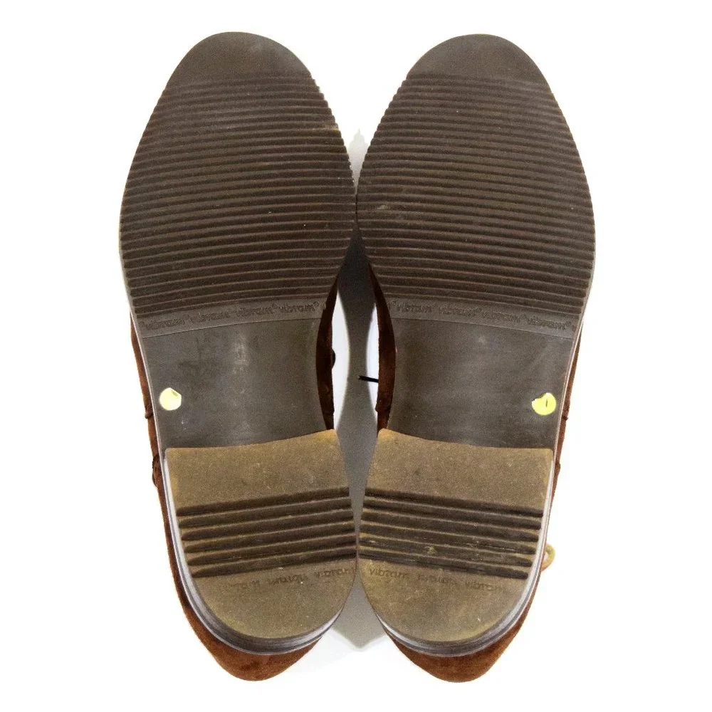 Cole Haan‎ Brown Suede Cap Toe Oxford Shoes 10 D